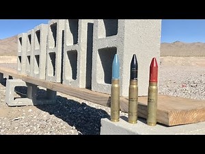20MM CANNON VS CONCRETE