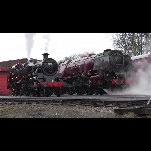 LMS Princess Coronation Class - 6233 - 'Duchess Of Sutherland' - BR Standard 4MT - 80080 #steam