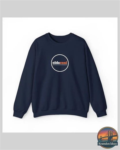 OldsCool Retro Logo Crewneck Sweatshirt