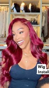 Wig install tutorial for beginners/wear your frontier lace properly #love #haircare #hair #hairexte