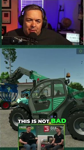 Kramer Telehandler KT575: FREE Content Update! #shorts