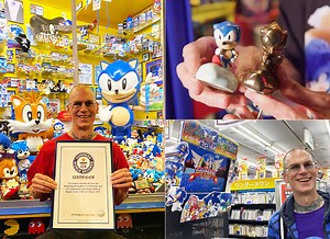 Sonic the Hedgehog Superfan Has 3,050 Item Collection, Sets New Guinness World Record
