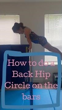 Beginner Gymnastics Back Hip Circle Tutorial