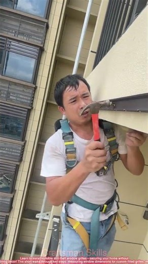 Invisible Anti-Theft Window Grille Installation: Step-by-Step Technique