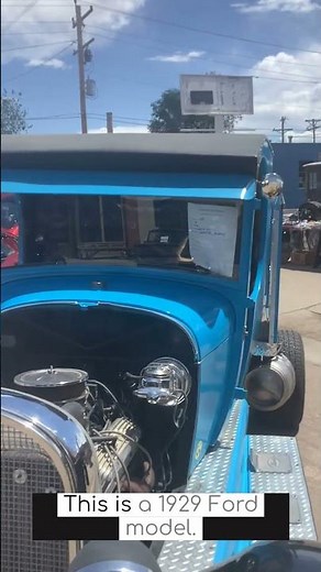 Vintage 1920’s Ford Model A: The Beer Wagon at Florence Car Show #carshow