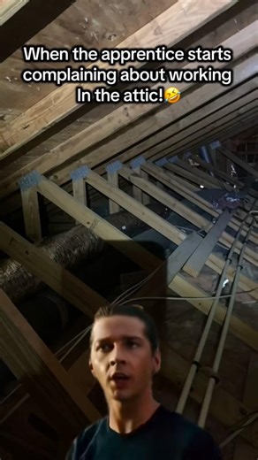 When the apprentice starts complaining!🤣#hvactechnician #funny