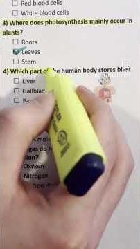 BIOLOGY QUIZ