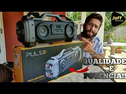 Pulse Mega Boombox 440W SP363 | Speaker with lots of power and bass! (Full Review)