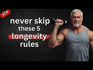 The Only 5 Longevity Rules You Need to Follow at 60,70,80 & Beyond