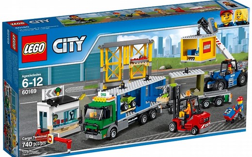 乐高 城市 60169 货运港口 速组评测
