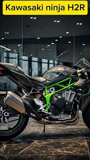 Kawasaki Ninja H2R Black & Green 💚 | 400HP Supercharged Monster | Price, Specs Insane Features 2026