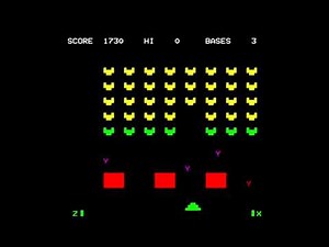 Invaders - BBC Micro gameplay