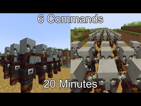 Basic Pillager Army Tutorial! [Java 1.21]