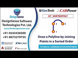 GeoTools Tutorials: Draw a polyline by joining points in a sorted order | SMARTSORT | GT_SORTEDPOLY