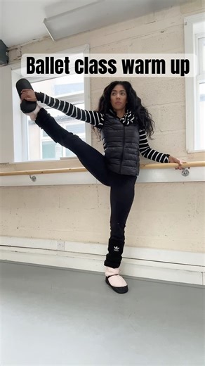 🩰 warm up for ballet with me 🩰 #ballet #balletclass #balletdancer