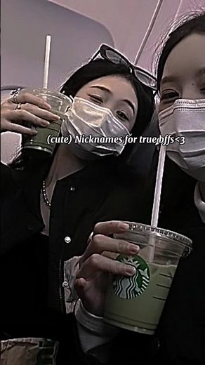 🌸(cute) nicknames for your bff tag your bff🌺