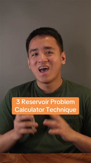 Solve Reservoir Problems with Calculator Techniques