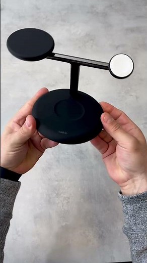 3-in-1 Magnetic Wireless Charging Stand with Qi2 15W