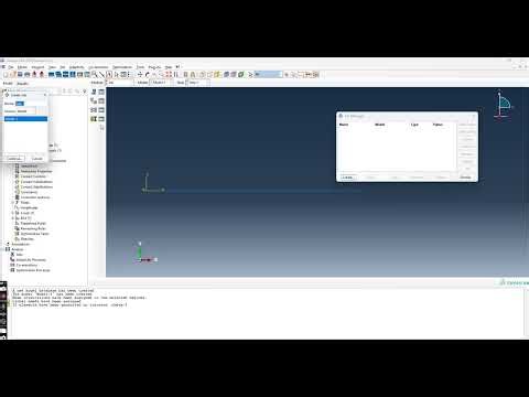 Cantilever beam in ABAQUS