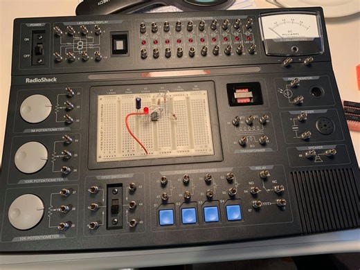 USECA Amateur Radio Club | My first experiment with my Radio Shack Electronics Learning Lab | Facebook