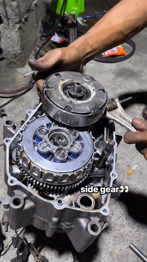 backlash side gear👨‍🔧 #fypシ゚ #Motorcycle #diy | Kams Kams