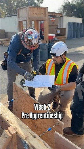 Concrete Formwork #norcalcarpenterstraining #construction #concrete #apprentice #fyp
