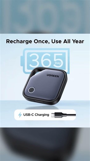Bluetooth Tracker Card, Apple Find My + Google Hub, USB-C, Ring – UGREEN Smart Finder – AliExpress