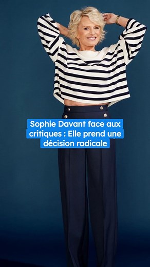 101K views · 322 reactions | Sophie Davant face aux critiques : Elle prend une décision radicale | Le Tribunal Du Net TV | Facebook