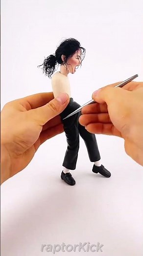 Making Michael Jackson toy Out of Clay! ⭐️ Easy DIY #diy