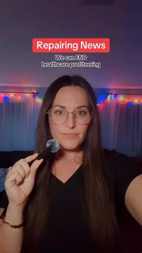 DebateHer on Instagram: "Let’s put an end to healthcare profiteering #news"