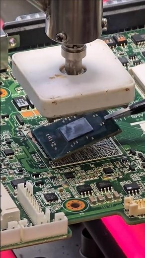 BGA Chip Removal with Martin Rework Station 🔥🧠