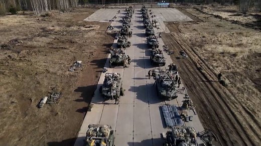 Video. Russian army holds large-scale drills in Crimea