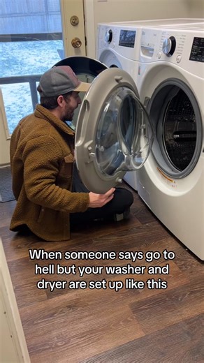 Unfortunate Laundry Mishap: Husband's Washer and Dryer Setup Fail