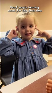 Deaf people hearing sound for the first time #deaf#sound#hear#love#hearingloss #foryou #viral #fyp