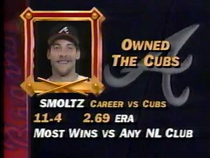 Chicago CUBS at Atlanta BRAVES 6/7/95 Original TBS Broadcast