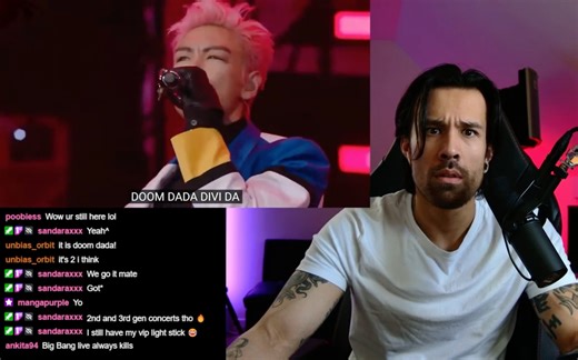 外国人看棒人BIGBANG TOP演唱会现场live反应 BIGBANG TOP - Act Like Nothing is Wrong + Doom Dada