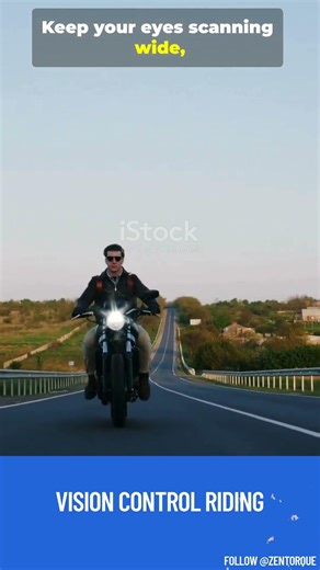 Vision control riding | Skill Up Saturday | @ZenTorque.zt01 |#ridesafe #shorts