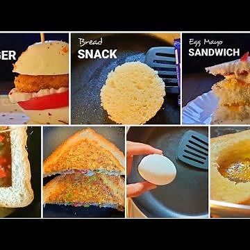 7 Easy Snacks Recipes In 2 Minutes | Egg Snacks Recipes | Quick And Easy Snacks To Make At Home