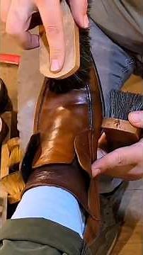OLD Shoe But Extra SHINE 💥💥💥 Satisfying ASMR Shoe Transformation🔥🔥 #asmr #satisfying
