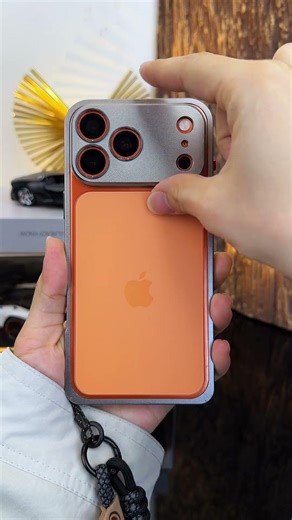Minimalist design phone case for iPhone 17 Pro Max! No back panel! This solves both