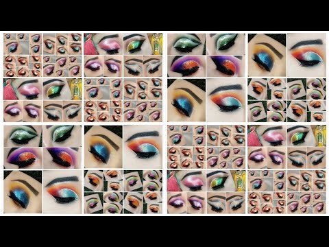 14 Easy simple eyemakeup tutorials for beginners 😍 | Eye tutorials by Aliya