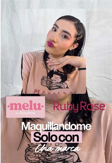 Maquillandome solo con productos de @Ruby Rose Colombia 🩷💕 ¿Qué productos me recomiendan?✨ #maquillaje #fyp #viral #makeup #colombia