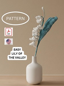 Lily of the Valley Crochet Pattern | Spring Flower Amigurumi (PDF Pattern) - Etsy Australia