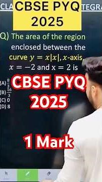 Q) The area of the region enclosed between the curve 𝑦=𝑥|𝑥|,𝑥-axis, 𝑥=−2 and x=2 is