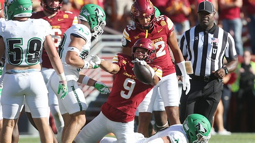 Hines: Jayden Higgins joins Iowa State football's elite wideouts