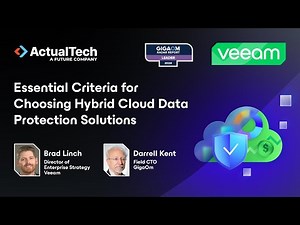 Essential Criteria for Choosing Hybrid Cloud Data Protection Solutions | Webinar