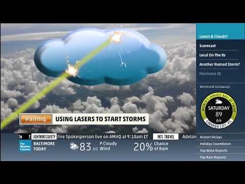 Laser Weather Control