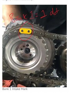 2GR engine timing points / marks