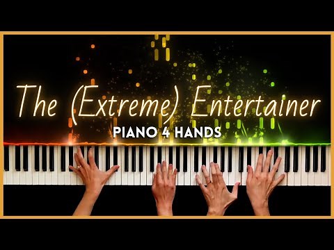 Joplin The (Extreme) Entertainer [Piano Duet Arrangement]