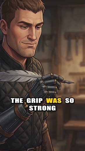 Why did this knight have an iron hand?